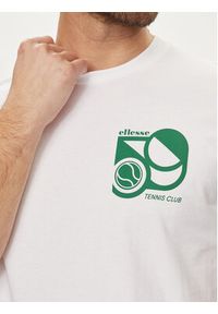 Ellesse T-Shirt Sport Club SHV20273 Biały Regular Fit. Kolor: biały. Materiał: bawełna. Styl: sportowy #4