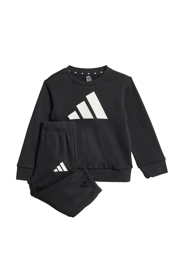 Adidas - Dres Essentials Kids. Okazja: na uczelnię. Kolor: czarny, wielokolorowy, biały. Materiał: dresówka. Styl: sportowy