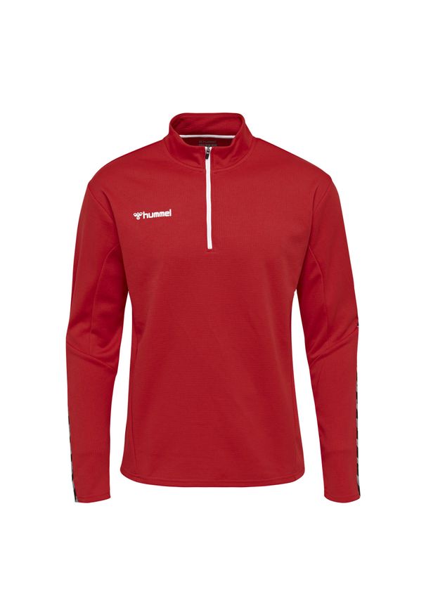 Bluza do piłki ręcznej dla dzieci Hummel demi-zip hml AUTHENTIC. Kolor: czerwony, wielokolorowy, różowy. Materiał: materiał. Sport: fitness