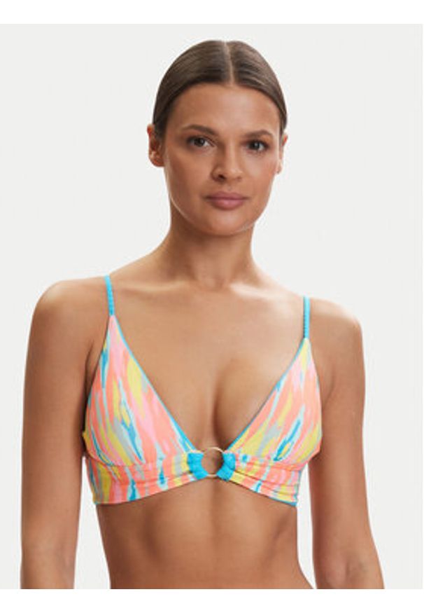 Maaji Góra od bikini Shine PT3324SLG003 Turkusowy. Kolor: turkusowy. Materiał: syntetyk