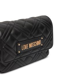 Love Moschino - LOVE MOSCHINO Torebka JC4210PP0MLA0000 Czarny. Kolor: czarny. Materiał: skórzane #5