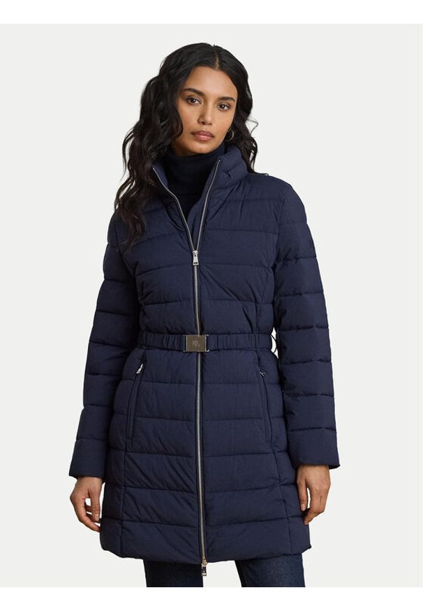 Lauren Ralph Lauren - LAUREN RALPH LAUREN Kurtka zimowa 297P18071005 Granatowy Regular Fit. Kolor: niebieski. Materiał: syntetyk. Sezon: zima
