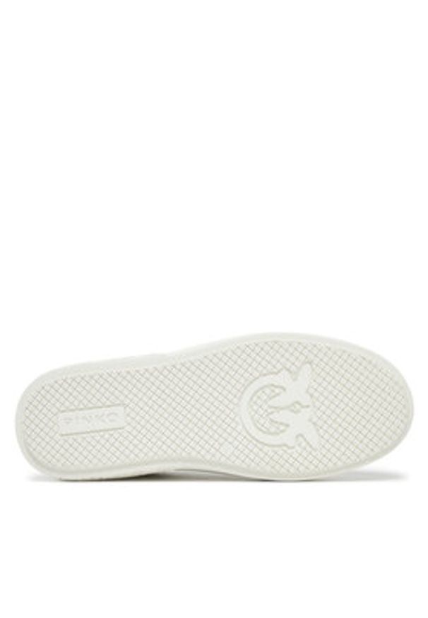 Pinko - PINKO Sneakersy Yoko 12 SS0071 P001 Biały. Kolor: biały. Materiał: skóra
