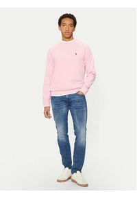 U.S. Polo Assn. Bluza MUP1859 Różowy Regular Fit. Typ kołnierza: polo. Kolor: różowy. Materiał: bawełna #3