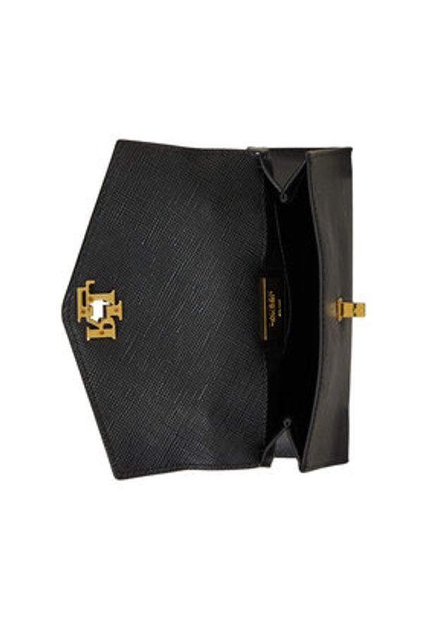 Lauren Ralph Lauren - LAUREN RALPH LAUREN Torebka 431966765008 Czarny. Kolor: czarny. Materiał: skórzane