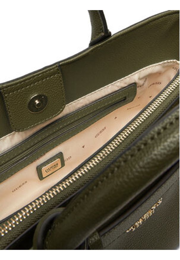 Guess Torebka Gregoria HWBG85 46060 Zielony. Kolor: zielony. Materiał: skórzane