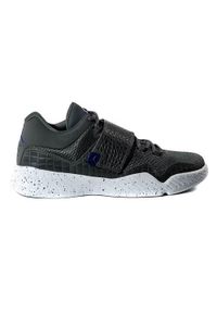 Buty koszykarskie męskie Nike Air Jordan J23. Zapięcie: rzepy. Kolor: szary. Materiał: skóra, tkanina. Szerokość cholewki: normalna. Model: Nike Air Jordan