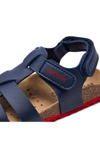 Geox Sandały B Sandal Chalki Boy B452QA 000BC C0735 S Granatowy. Kolor: niebieski #4