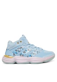 Adidas - Buty halowe adidas. Kolor: niebieski. Wzór: motyw z bajki #1