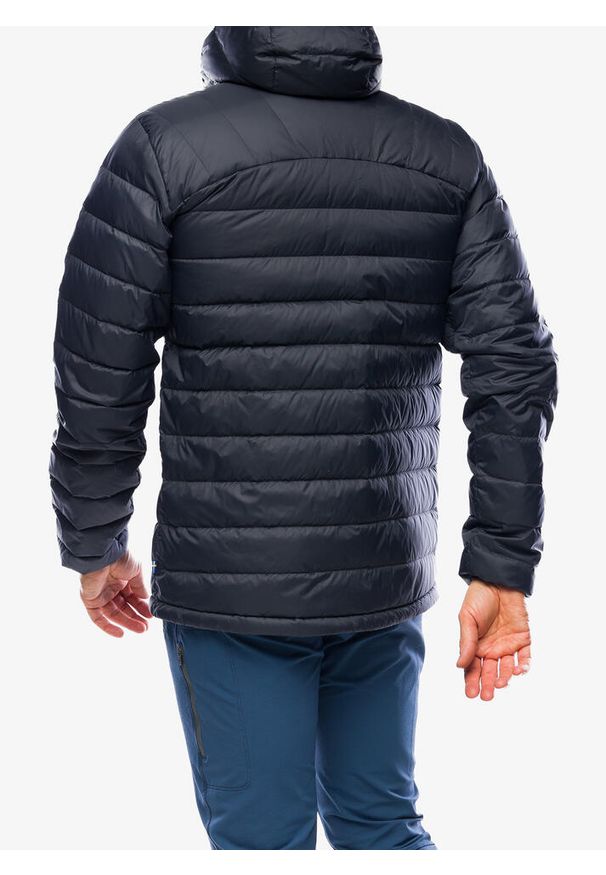 Fjällräven - Kurtka puchowa męska Fjallraven Expedition Pack Down Hoodie. Kolor: czarny. Materiał: puch
