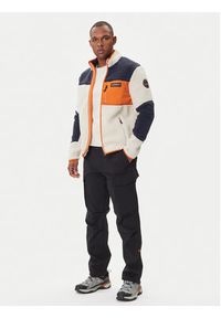 Napapijri Polar Yupik NP0A4GNT Beżowy Regular Fit. Kolor: beżowy. Materiał: syntetyk