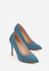 Born2be - Ciemnozielone Klasyczne Szpilki Vices ze Skórzaną Wkładką Bellinna. Kolor: zielony. Materiał: skóra. Obcas: na szpilce. Styl: klasyczny #4