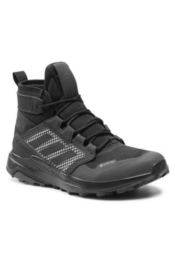 Adidas - adidas Trekkingi Terrex Trailmaker Mid Gtx GORE-TEX FY2229 Czarny. Kolor: czarny. Materiał: skóra. Technologia: Gore-Tex. Model: Adidas Terrex. Sport: turystyka piesza
