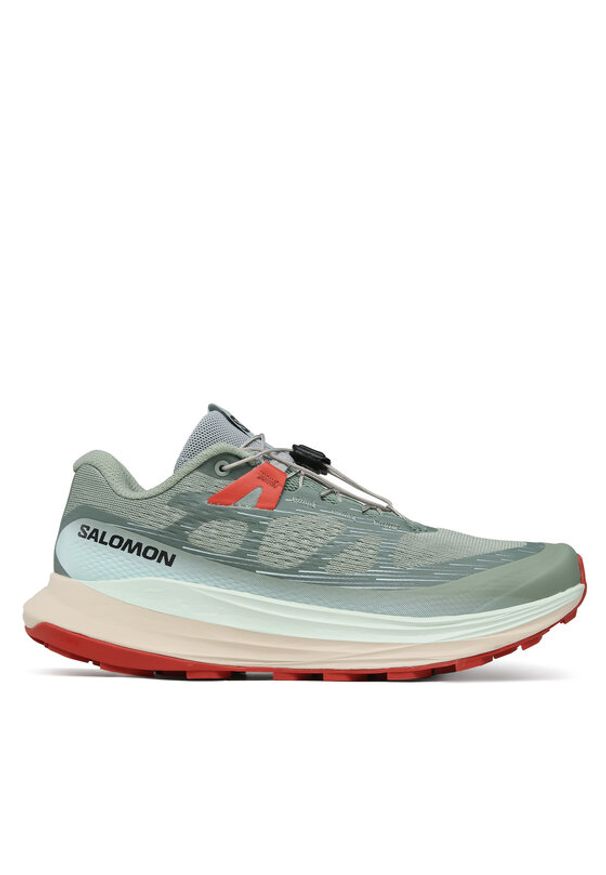 salomon - Salomon Buty do biegania Ultra Glide 2 L47211500 Zielony. Kolor: zielony. Materiał: materiał