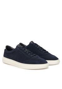 BOSS Sneakersy Kieran 50548715 Granatowy. Kolor: niebieski. Materiał: zamsz, skóra #6