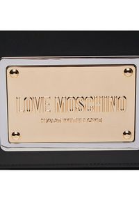 Love Moschino - LOVE MOSCHINO Torebka JC4357PP0IK1200A Czarny. Kolor: czarny. Materiał: skórzane