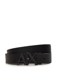 Armani Exchange Pasek Męski 951017 CC505 61120 Czarny. Kolor: czarny. Materiał: skóra