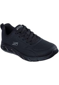 skechers - Adidasy Skechers Bobs B Flex Lo - Cool Ease, Kobiety. Kolor: czarny. Materiał: skóra ekologiczna, materiał. Sport: fitness
