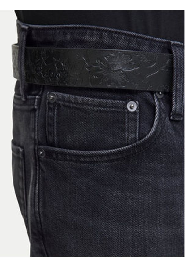 Jack & Jones Jeansy Clark Original 12278247 Czarny Regular Fit. Kolor: czarny