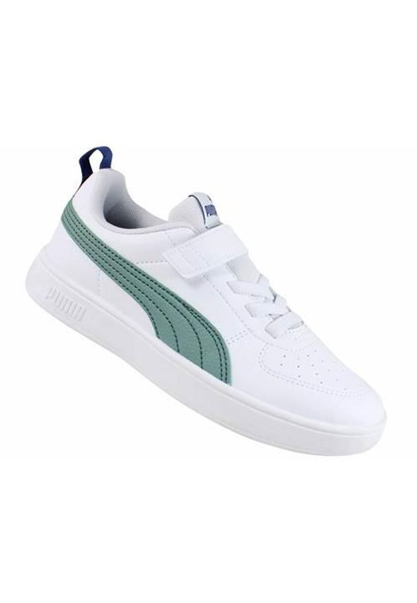 Buty do chodzenia dla dzieci Puma Rickie Ac Ps. Kolor: biały. Materiał: syntetyk, materiał. Szerokość cholewki: normalna. Sport: turystyka piesza
