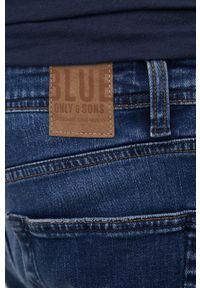 Only & Sons jeansy męskie. Kolor: niebieski #2