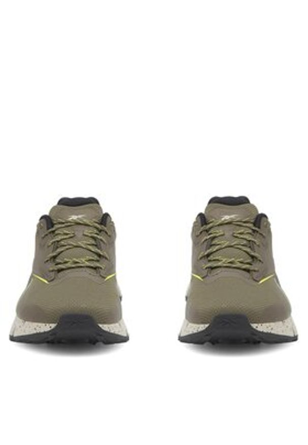 Reebok Buty do biegania Zig Dynamica 4 Adventure 100074700 Khaki. Kolor: brązowy. Materiał: materiał, mesh