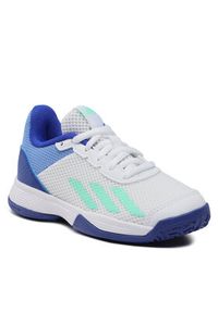 Adidas - adidas Buty do tenisa Courtflash Tennis Shoes HP9715 Biały. Kolor: biały. Materiał: materiał. Sport: tenis #3