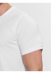 Karl Lagerfeld - KARL LAGERFELD Komplet 2 t-shirtów 765001 500298 Biały Slim Fit. Typ kołnierza: dekolt w karo. Kolor: biały. Materiał: bawełna #5