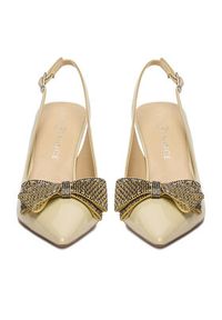 Eva Minge Czółenka ANEMONE-V1892-56-1 Beżowy. Kolor: beżowy. Materiał: skóra, lakier #3