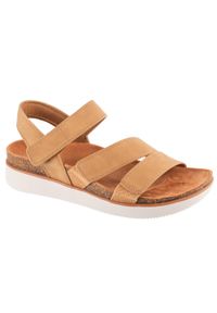skechers - Sandały damskie, Lifted Comfort. Kolor: brązowy