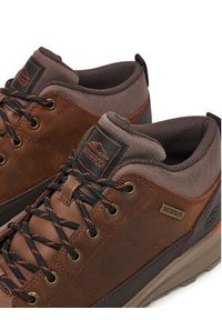 skechers - Skechers Trekkingi Cambert 210900 CDB Brązowy. Kolor: brązowy. Materiał: skóra. Sport: turystyka piesza #6
