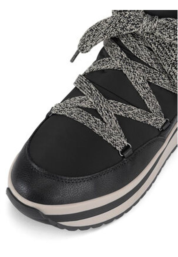 Rieker Revolution Lifestyle Śniegowce W0971-00 Czarny. Kolor: czarny. Materiał: skóra