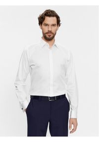 JOOP! Koszula 30035818 Biały Slim Fit. Kolor: biały #1