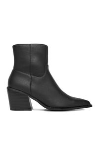 DeeZee Botki W4LH150607 Czarny. Kolor: czarny. Materiał: materiał #1