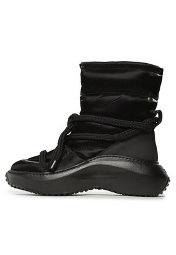 Vic Matié Botki 1D7650D_D24BI9B001 Czarny. Kolor: czarny. Materiał: skóra, lakier