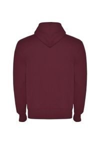 ROLY - Męska Bluza Z Kapturem Montblanc Full Zip. Typ kołnierza: kaptur. Kolor: czerwony