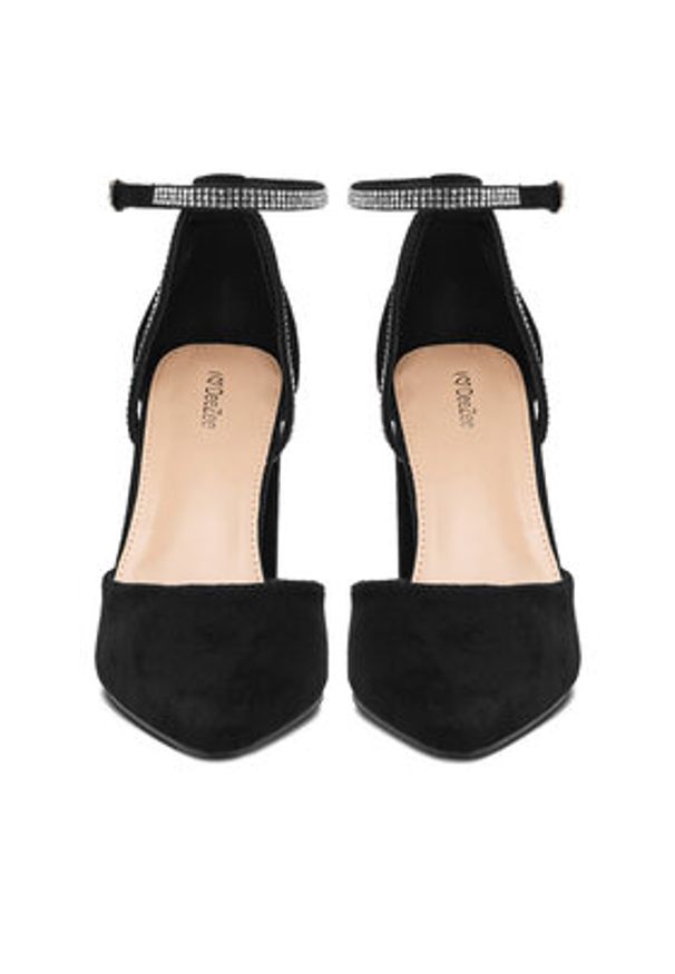 DeeZee Czółenka CEO-WSS21503-01 Czarny. Kolor: czarny. Materiał: materiał