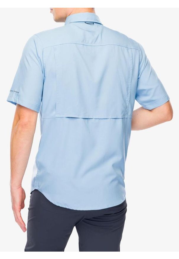 columbia - Koszula podróżnicza męska Columbia Silver Ridge Utility Lite Short Sleeve. Kolor: niebieski