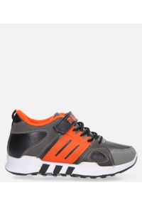 Casu - Szare buty sportowe casu 20x1/m. Kolor: czarny, pomarańczowy, szary, wielokolorowy