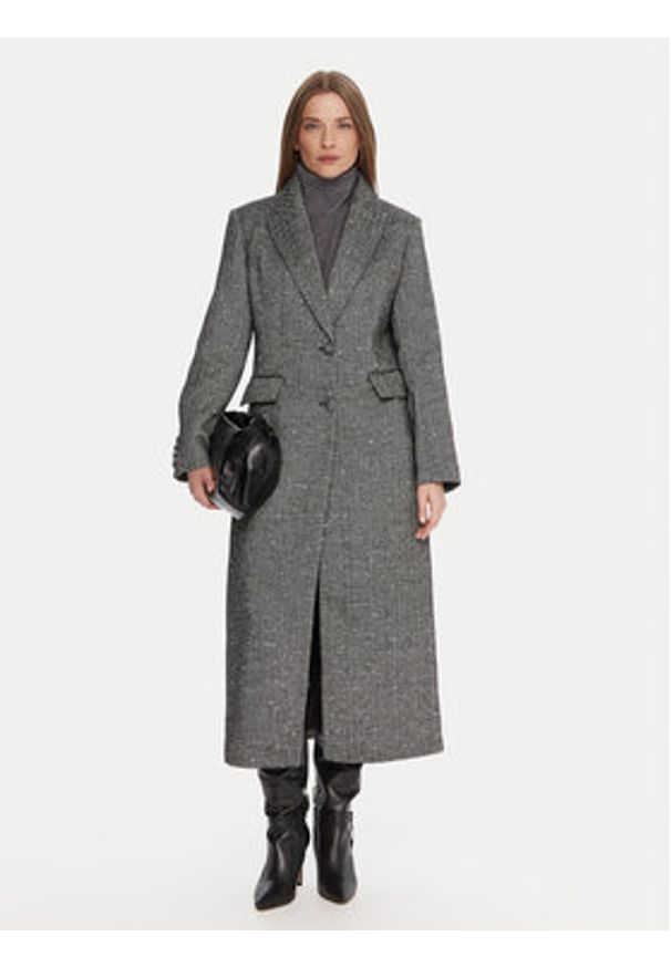 Guess Płaszcz przejściowy W5BL26 W2680 Szary Regular Fit. Kolor: szary. Materiał: syntetyk