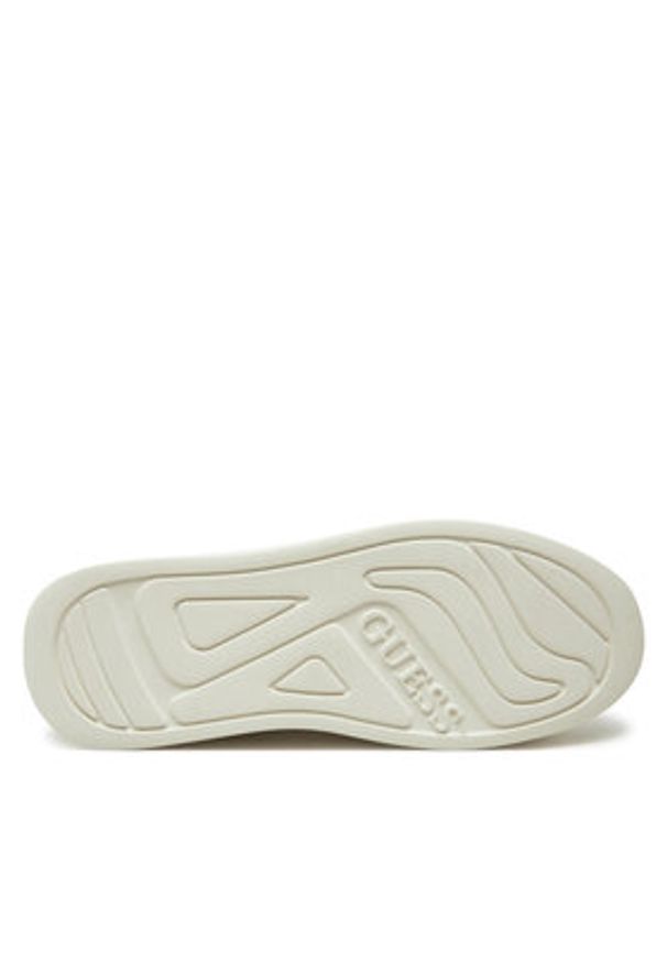 Guess Sneakersy FLTELB LEM12 Biały. Kolor: biały. Materiał: skóra