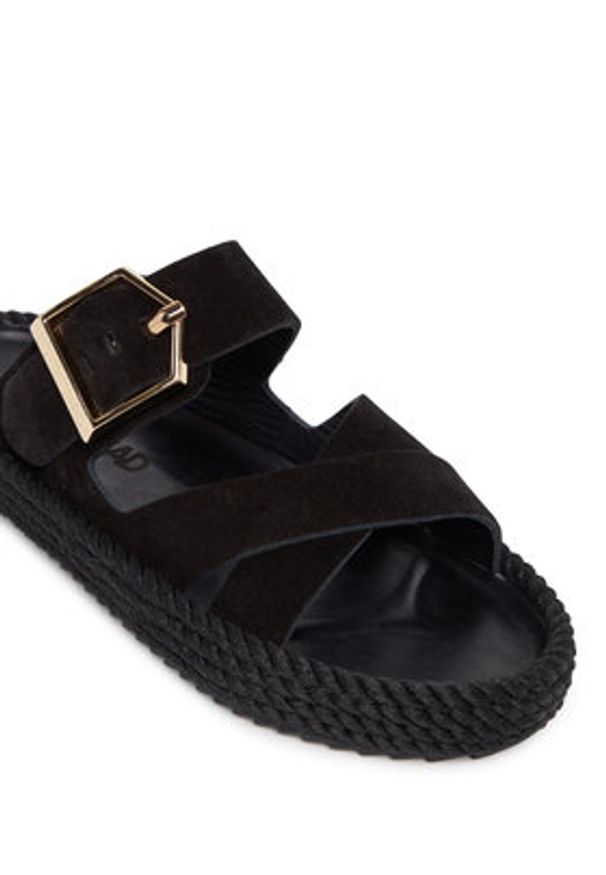 Bohonomad Klapki Sevilla SEV.20-00020 Czarny. Kolor: czarny. Materiał: skóra