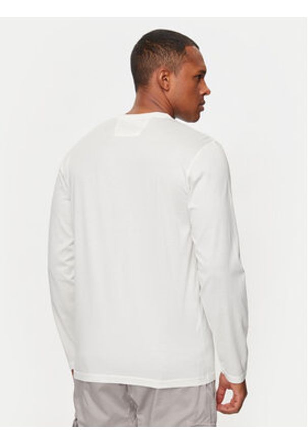 C.P. Company Longsleeve 16CMTS089A006374G Biały Regular Fit. Kolor: biały. Materiał: bawełna. Długość rękawa: długi rękaw