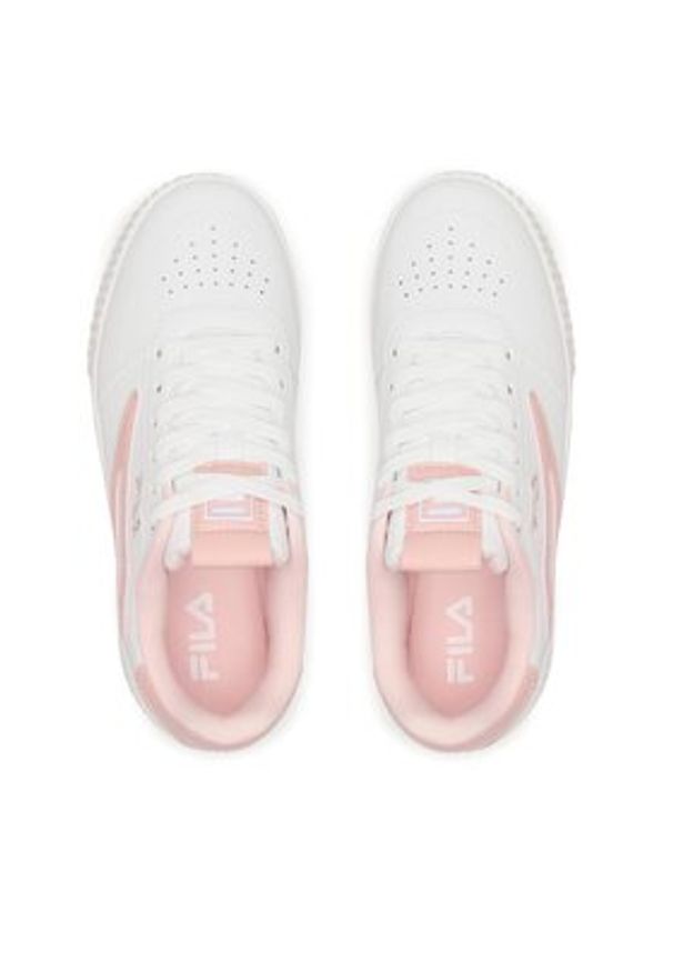 Fila Sneakersy Milena FFW0310_13071 Biały. Kolor: biały. Materiał: skóra