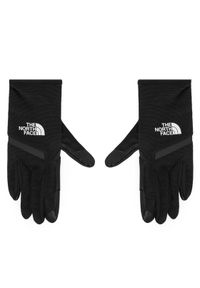 The North Face Rękawiczki Amp NF0A888M Czarny. Kolor: czarny. Materiał: skóra
