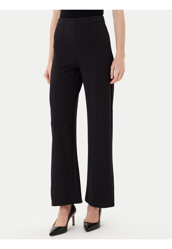 Rinascimento Spodnie materiałowe CFC0125304003 Czarny Regular Fit. Kolor: czarny. Materiał: syntetyk