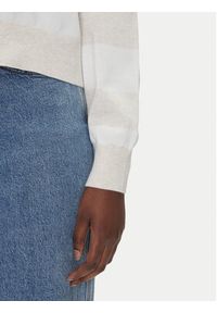 Tommy Jeans Kardigan DW0DW20968 Beżowy Relaxed Fit. Kolor: beżowy. Materiał: bawełna #5