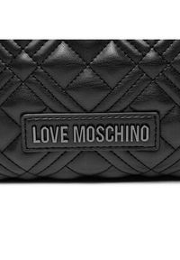 Love Moschino - LOVE MOSCHINO Torebka JC4342PP0ILA000A Czarny. Kolor: czarny. Materiał: skórzane