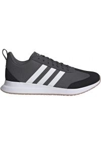 Adidas - Buty biegowe adidas Run60S W EG8705 szare. Zapięcie: sznurówki. Kolor: szary. Materiał: nylon, zamsz, syntetyk, guma. Szerokość cholewki: normalna. Sport: bieganie #7