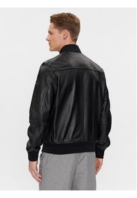 BOSS - Boss Kurtka skórzana Jogipi 50498511 Czarny Regular Fit. Kolor: czarny. Materiał: skóra #2